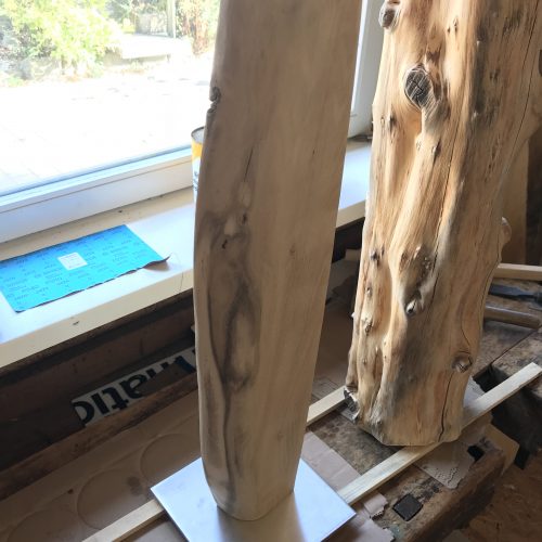 Stehlampe Segel - Grobmontage